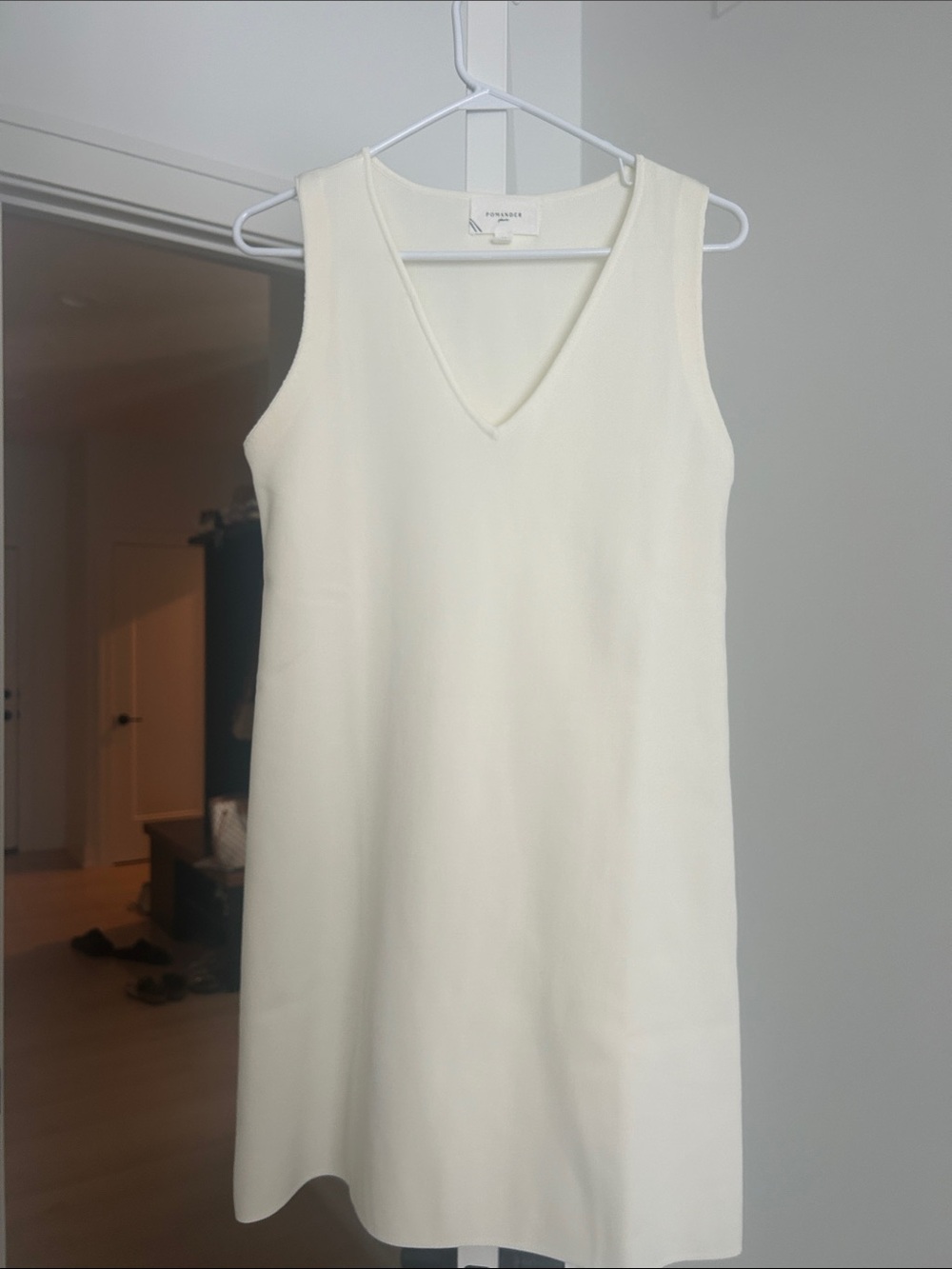 Pomander Place V-Neck Sleeveless Shift Dress